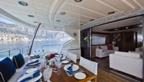JEEL II -  Aft Deck Dining